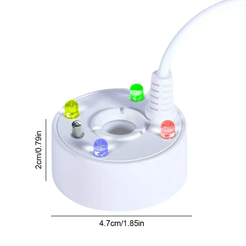 4 LED Colorful Lights Home Decoration Water Cycle Fogger Landscape Spray USB Mist Maker Fogger with LED Fog Maker Machine