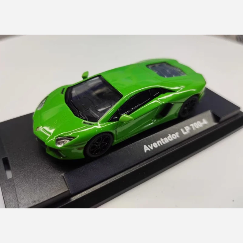 Supercoche Aventaor LP700-4 a escala 1:64 fundido a presión con caja de exhibición, modelo de coche de aleación, colección de juguetes, recuerdo, exhibición estática, regalo para niño