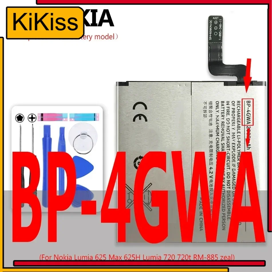 BL-4J BL-4YW BL-L4A BL 5B/5C/5CA/5CT/5F/5H/5J/5T BP 5T/3L/4L/5M/5Z Battery For Nokia Lumia C6 925 N91 C5 N96 630 X6 820 535 E90