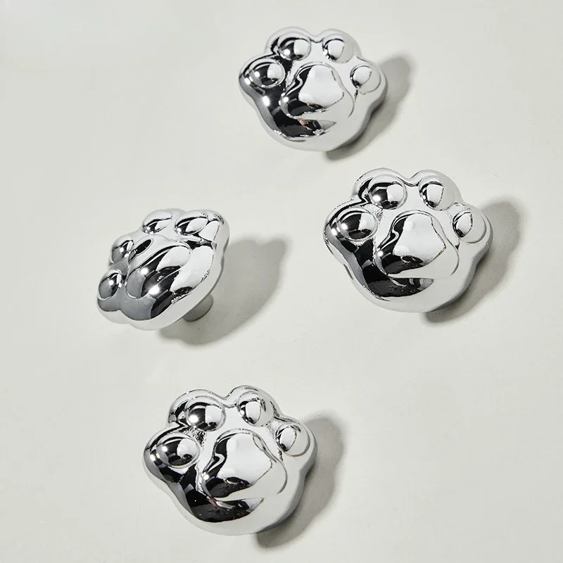 

Твердые дверные ручки во французском стиле, мебельные ручки, ручка для шкафа, латунная ручка для детской комнаты, креативная ручка для ящика с кошачьим когтем