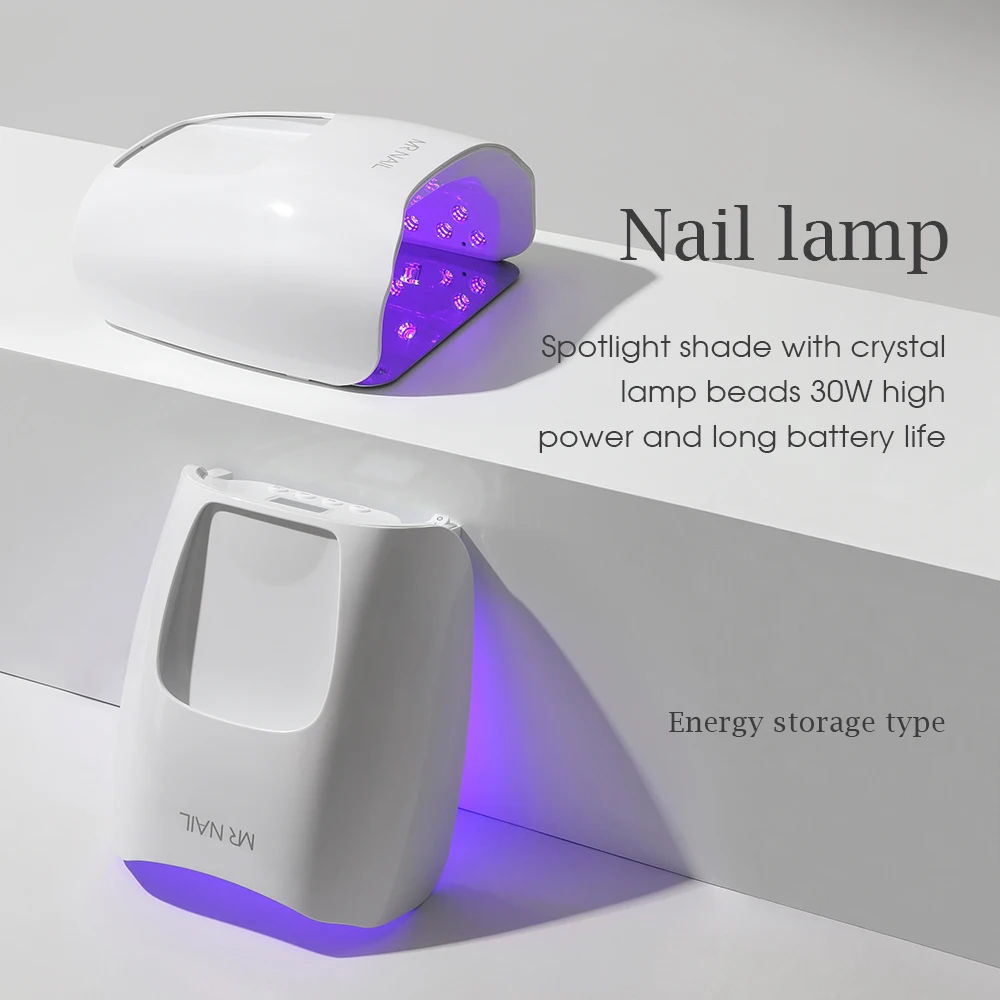 High-Power LED Phototherapy UV Lamp Intelligent Induction Quick-Drying Nail Art Salon