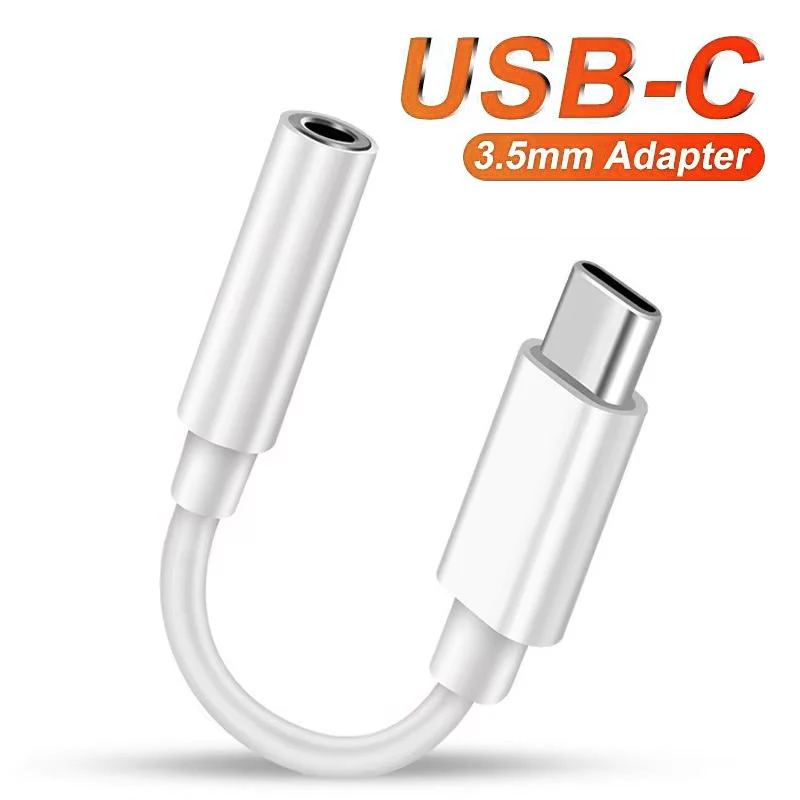 Type-C to 3.5mm Headphone Jack Adapter, Type C Aux Audio Converter for iPhone 17 16 15 for iPad for Samsung for xiaomi