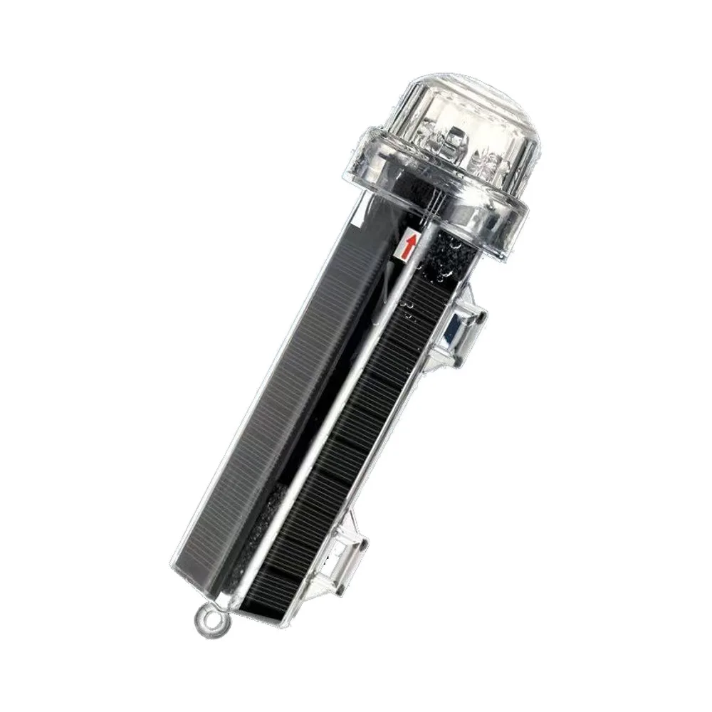 Outdoor Ship Safety Lighting Waterproof Solar Grid Marker Light Solar Dual Mode Anchor Light Buoy Signal Light