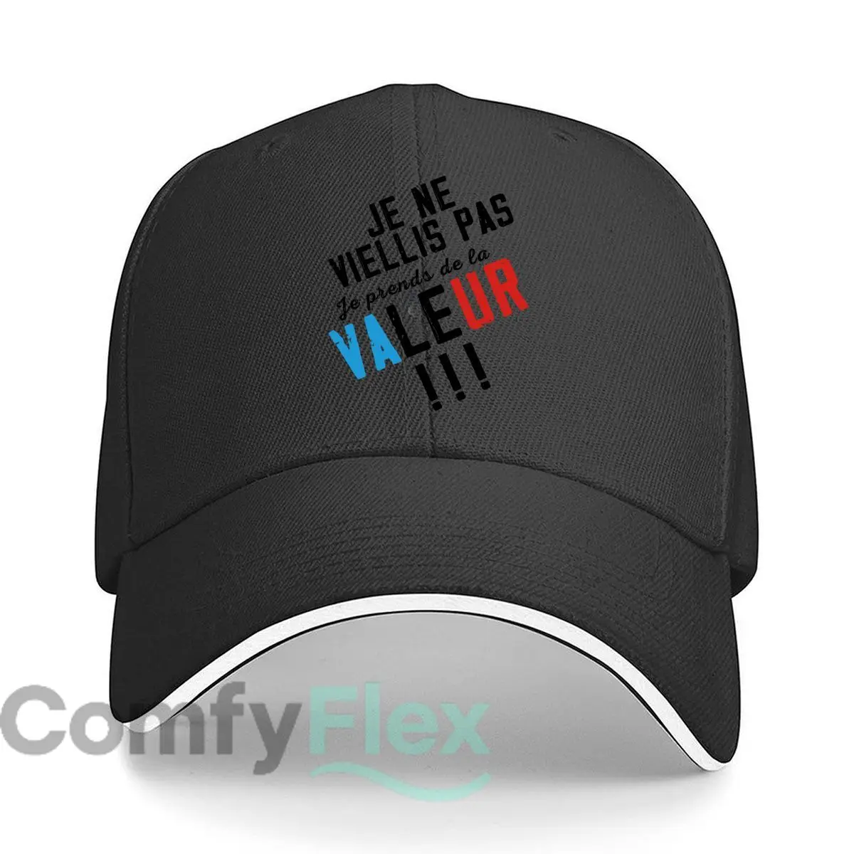Man Poses Cool Stance Hip Hop hat Fashion Outdoor Sports Sandwich Baseball Cap