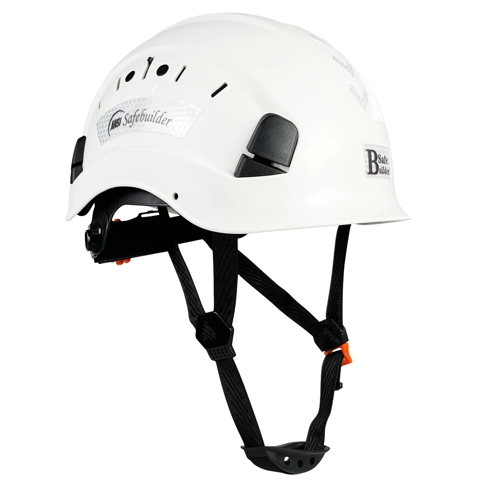 Casque de sécurité en ABS pour hommes, casque de sécurité CE, protection de la tête ventilée pour le travail industriel, pour le sauvetage en plein air, contre les tremblements de terre