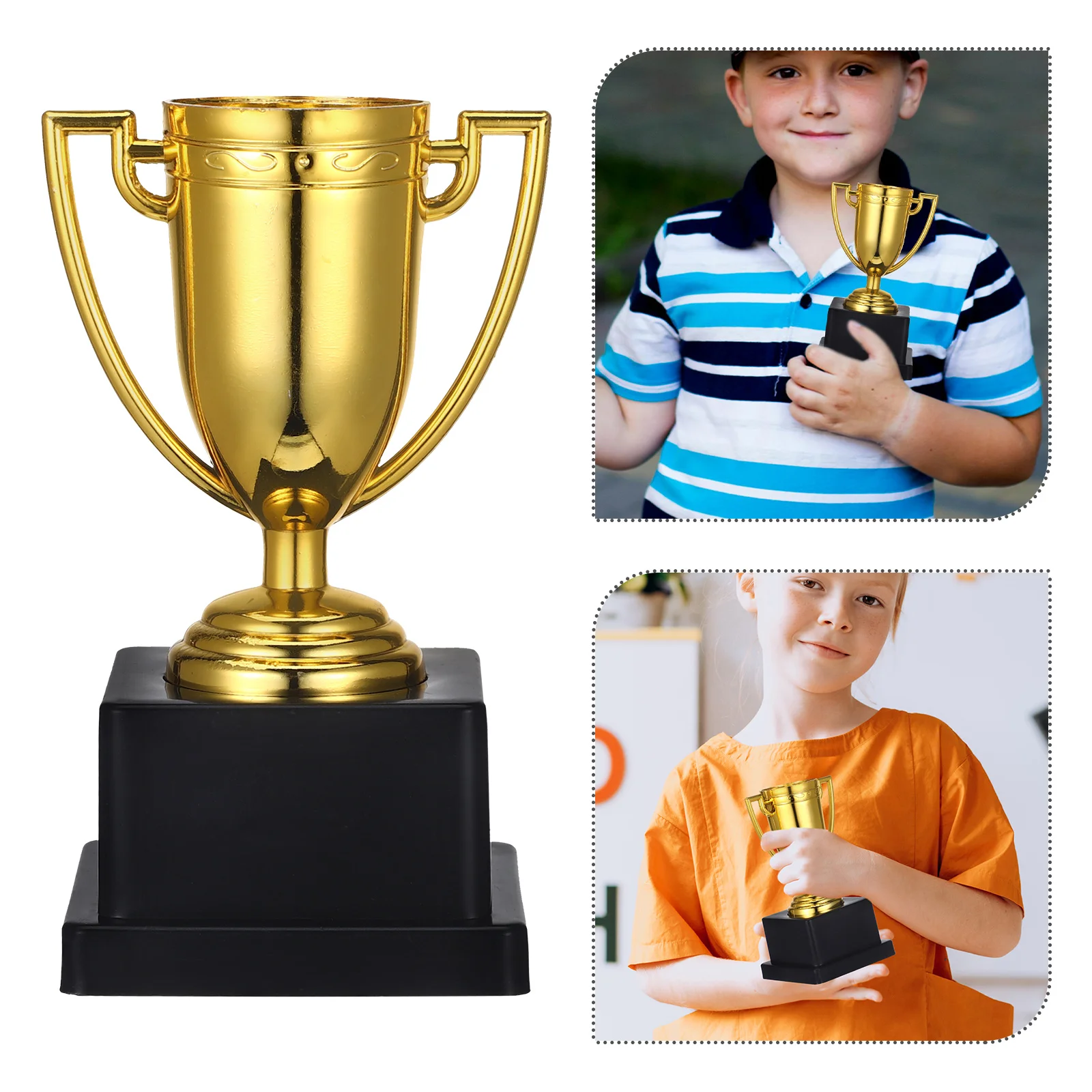 

Trophy Small Trophies for Competitions Award Games Plastic Delicate Winning Prizes