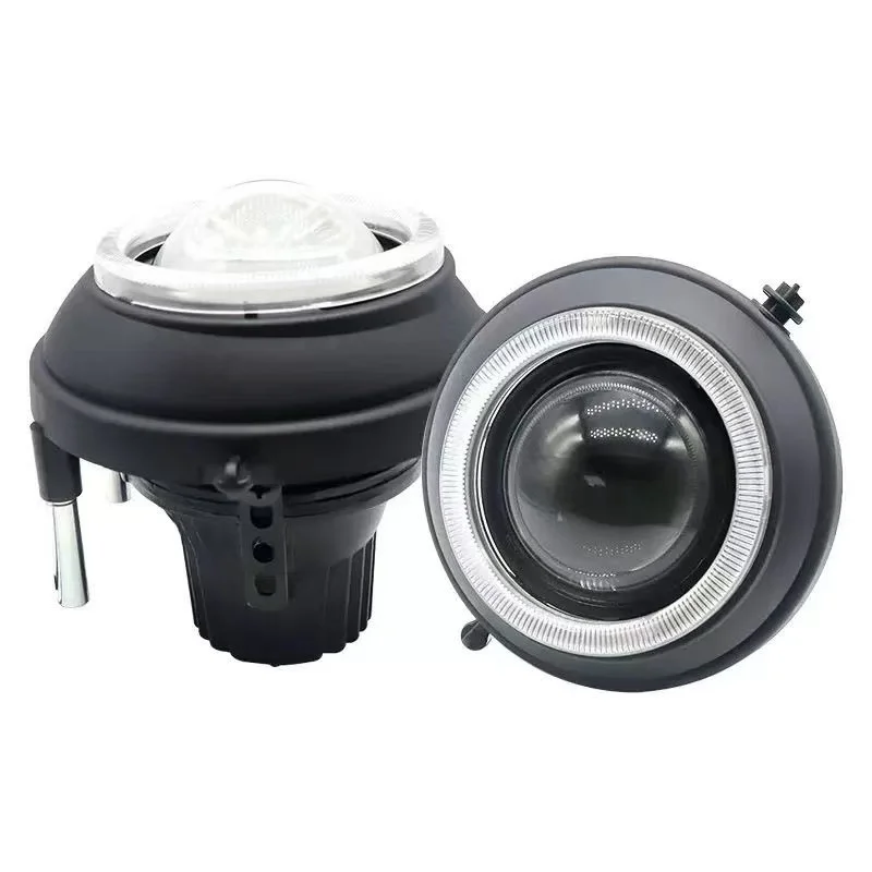 F56 Style White LED Bumper DRL Halo Ring Daytime Running Light W/ Fog Light Bulbs Assy For Mini Cooper R55 R56 R57 R59 R60 R61