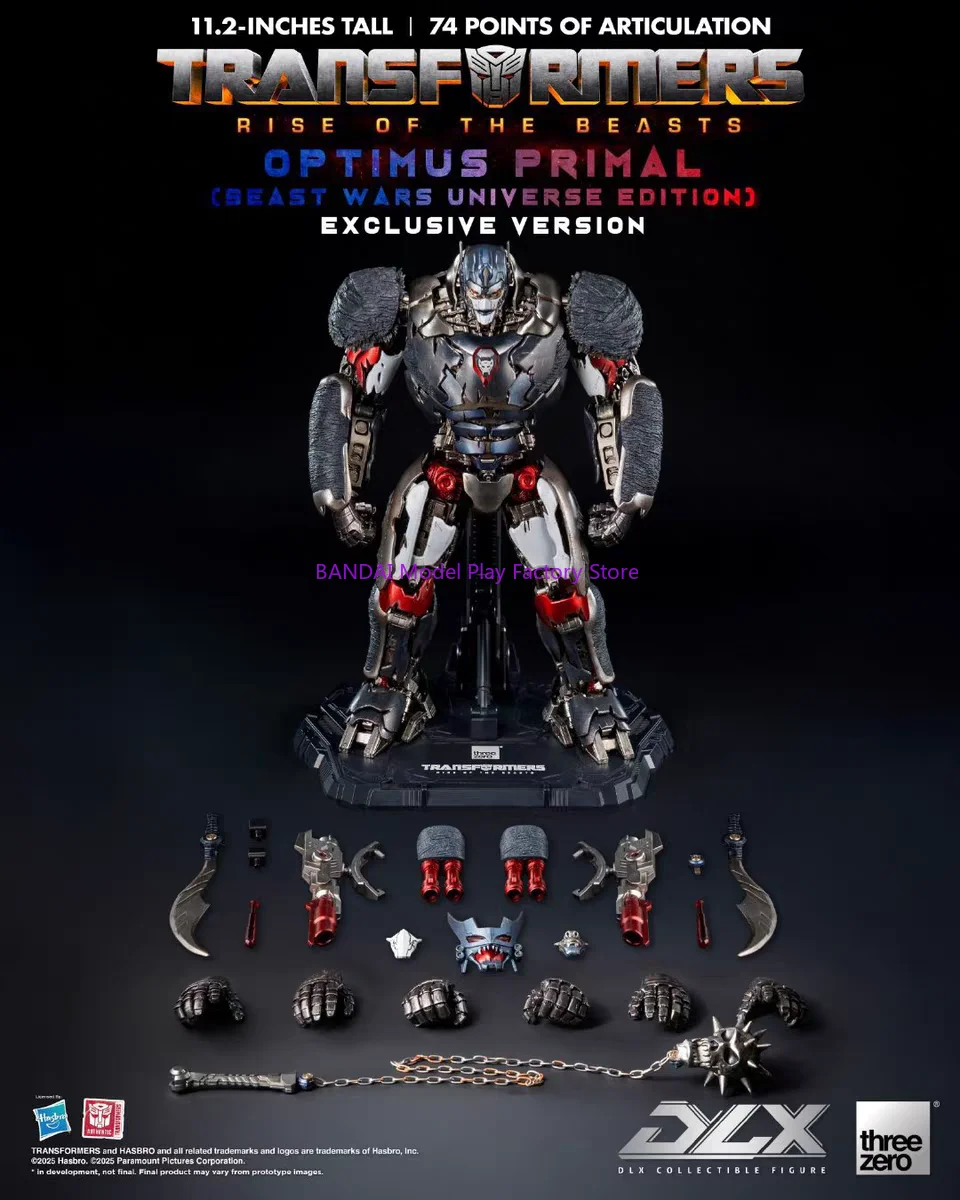 En Stock Threezero 3A 30 DLX jouets transformés capitaine gorille bête guerres édition limitée figurine modèle jouet Collection cadeau