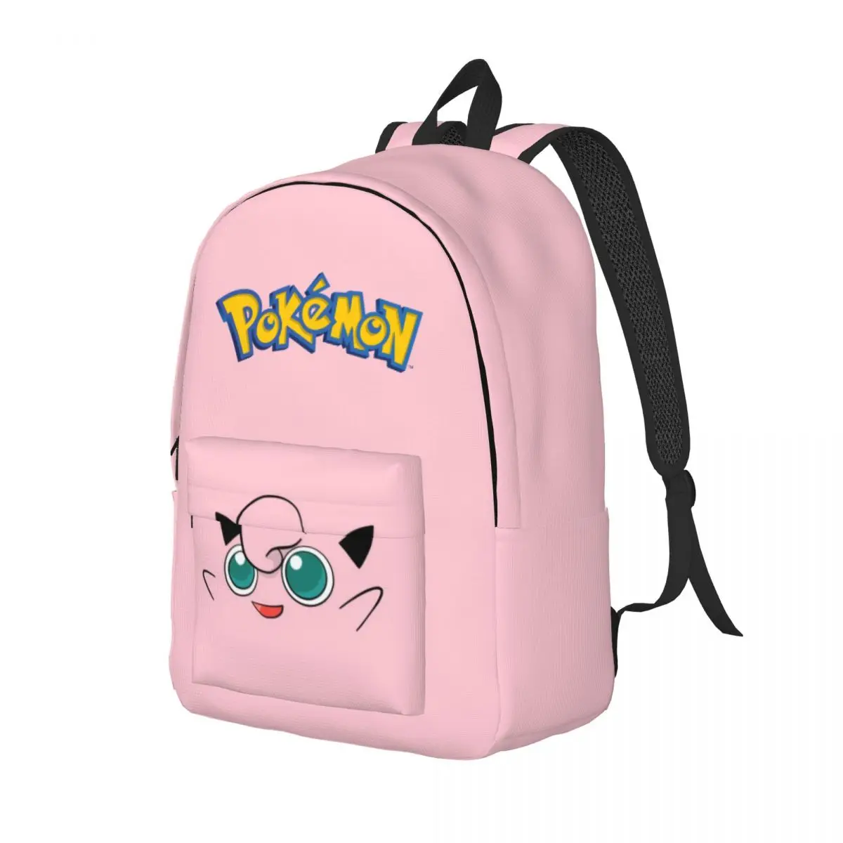 Pokemon Printed Lightweight Casual Schoolbag For School, Outdoor, Shopping, Office 15.7in 17.7in