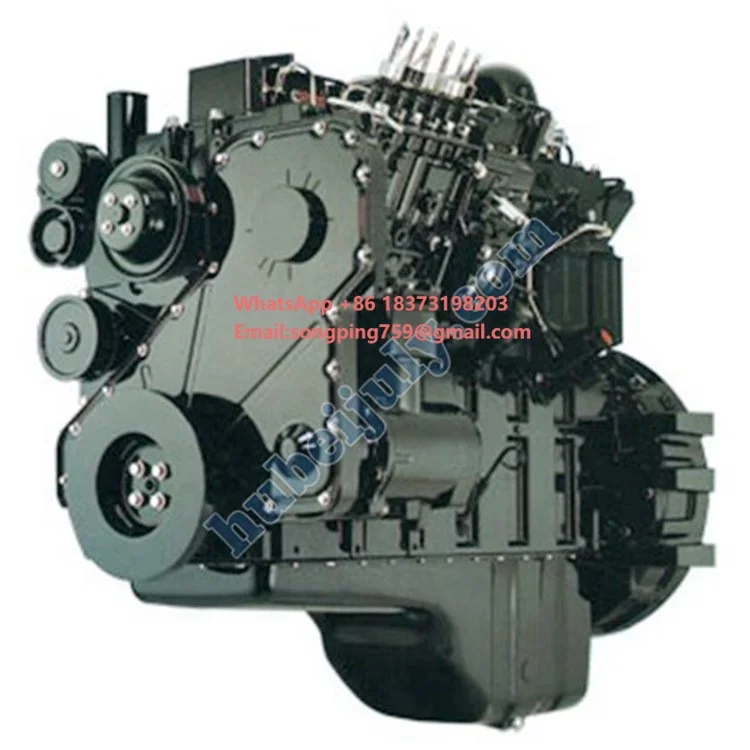 6CT Motor Engine 6CTA8.3-C215 6 Cylinder 8.3L Displacement Diesel Engine Assembly