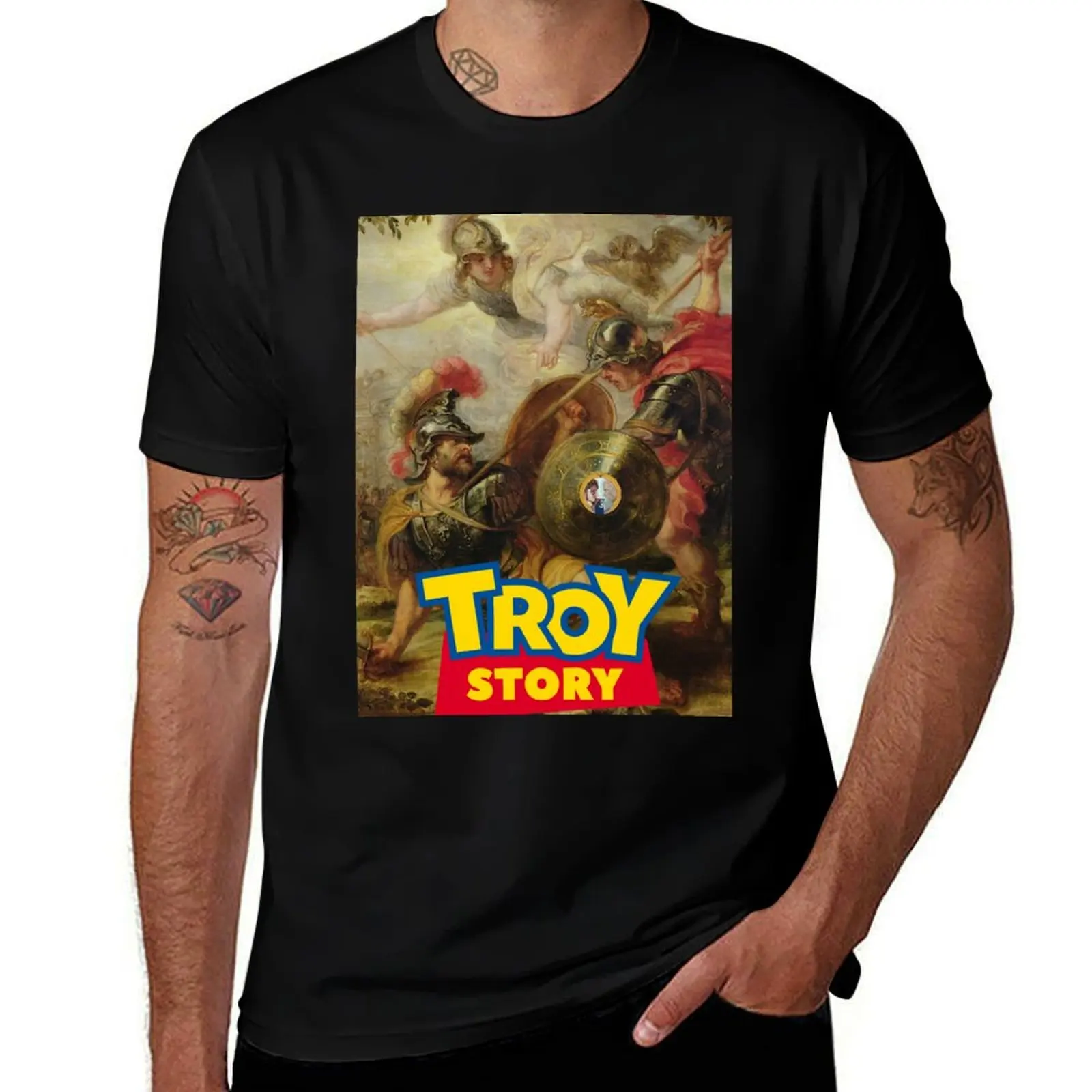 

Troy Story T-Shirt man t shirt cotton black cotton t-shirt plain for man package cotton t shirt pack T-shirt