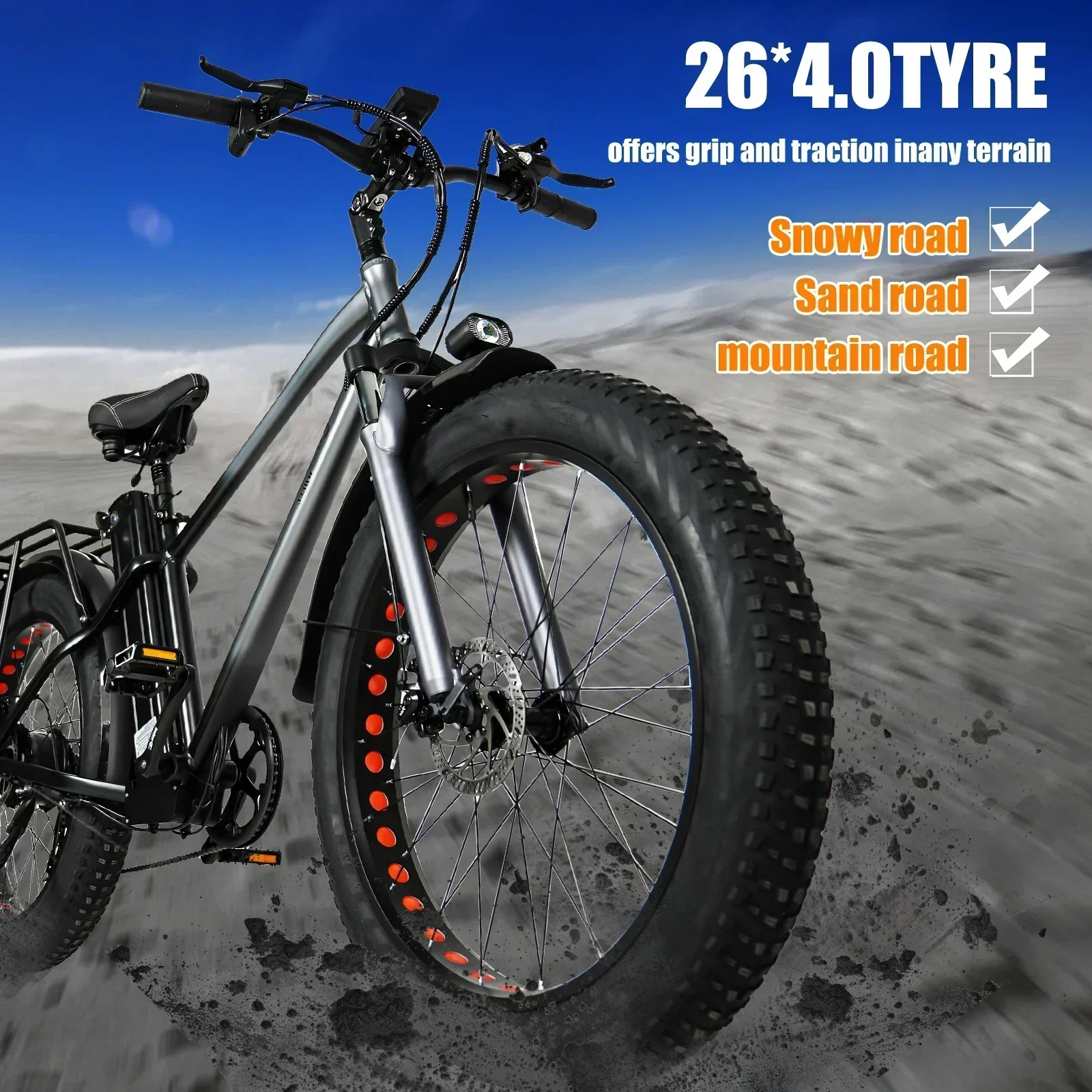 Electric Bicycle 750W motor 48V 20AH lithium Battery Mobile PhoneAPP Control E-Bicycle topSpeed 45KM/H Urban Off-road E- bicycle