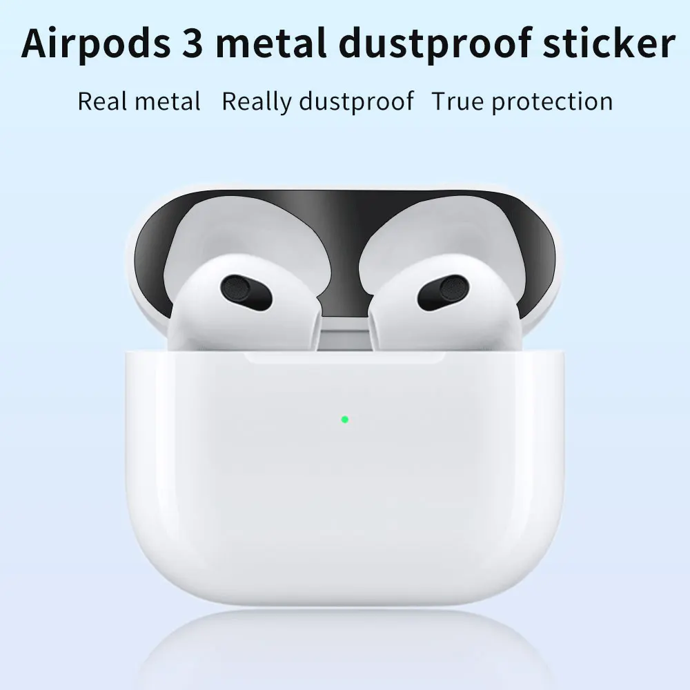 2025 AirPods Pro 3 için Toz Geçirmez Çizilmez Etiket, AirPods 4