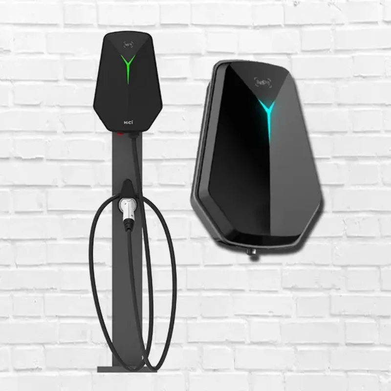 HICI Type 2 AC EV Charger 7Kw 11Kw 22Kw Wallbox Electric Vehicle Fast Charging Pile Wall-mounted Electric Car AC EV Charging