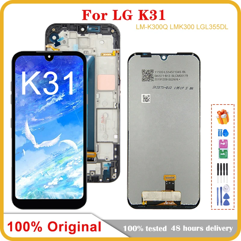 For LG K31/Aristo 5 LM k300/K8x LCD Display Touch Screen Digitizer Assembly Q31 Replacement Parts For LG K31 LCD LM-K300Q Screen