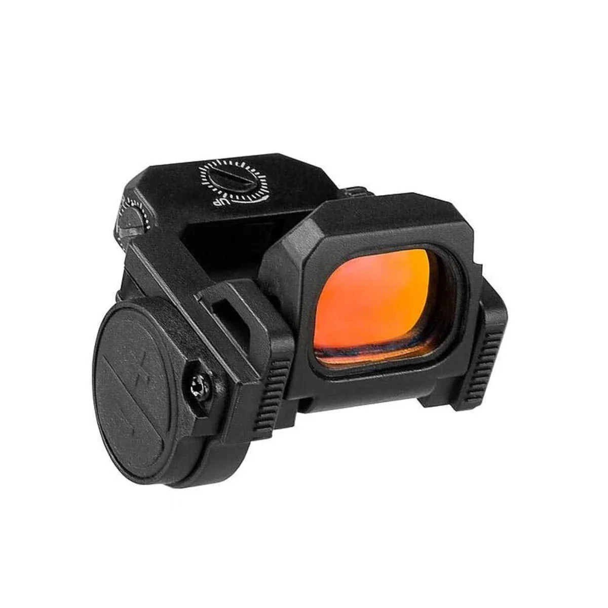 Tactical VISM PRO Flip Up Red Dot Sight Hot 20mm Rail Riflescope Collimator Sight With Glock Rear Sight Plate RMR Scope