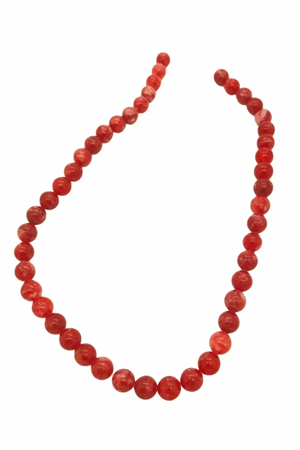 Red Agate 8 Mm Natural Stone Female Male Set Stones Jewelry Beads Necklace Baggy trousers