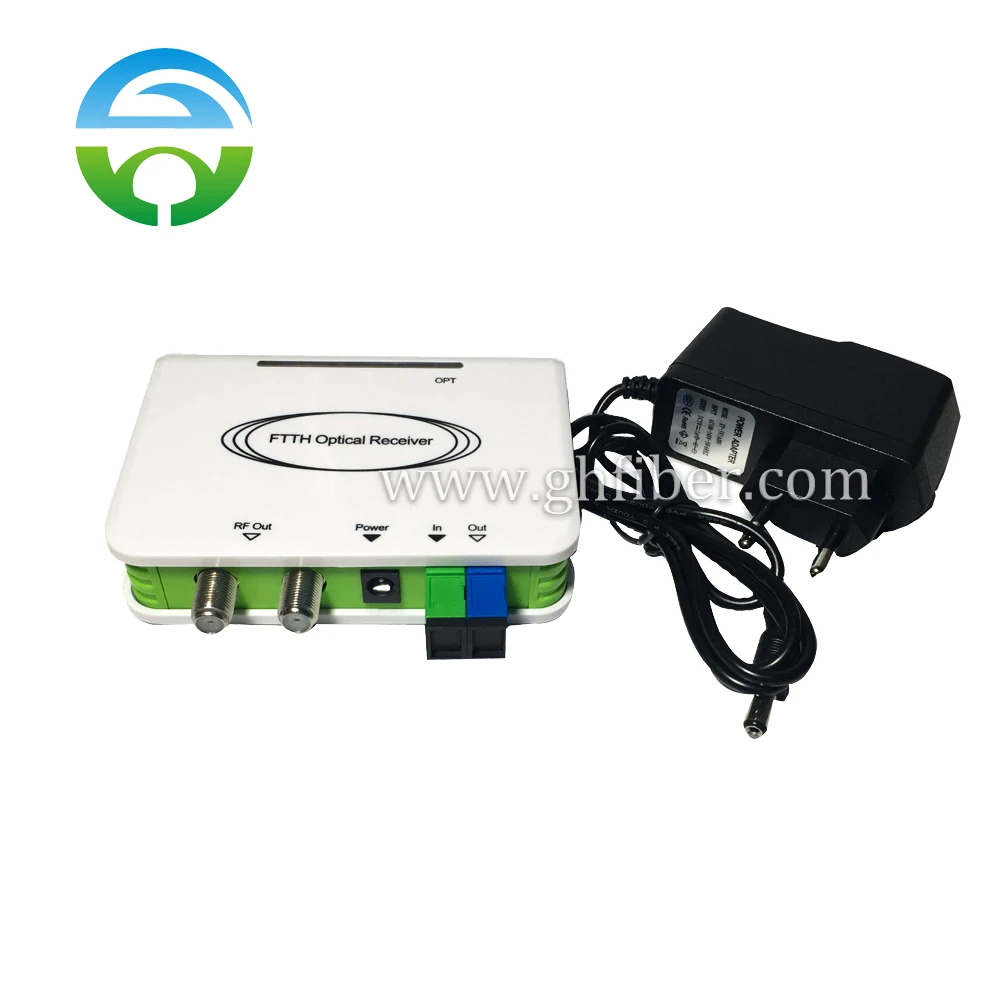 XGSPON&CATV WDM Receptor óptico Convertidor de fibra Mini Receptor Optico Catv 1270/1577nm