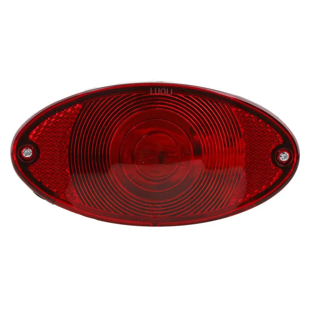 Motorcycle Bike Rear Tail Stop Red Light Lamp With Brake Running License Plate Light Universal for Yamaha Suzuki Dirt Bike