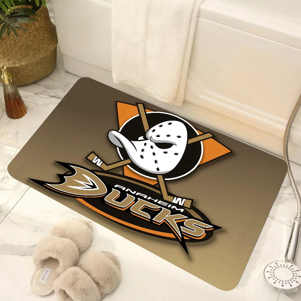 Ice Hockey Floor Mat Doormats Home Carpet Foot Mat Bathroom Absorbent Mats Anti-Slip Mats Home Decor Supplies Carpets Home