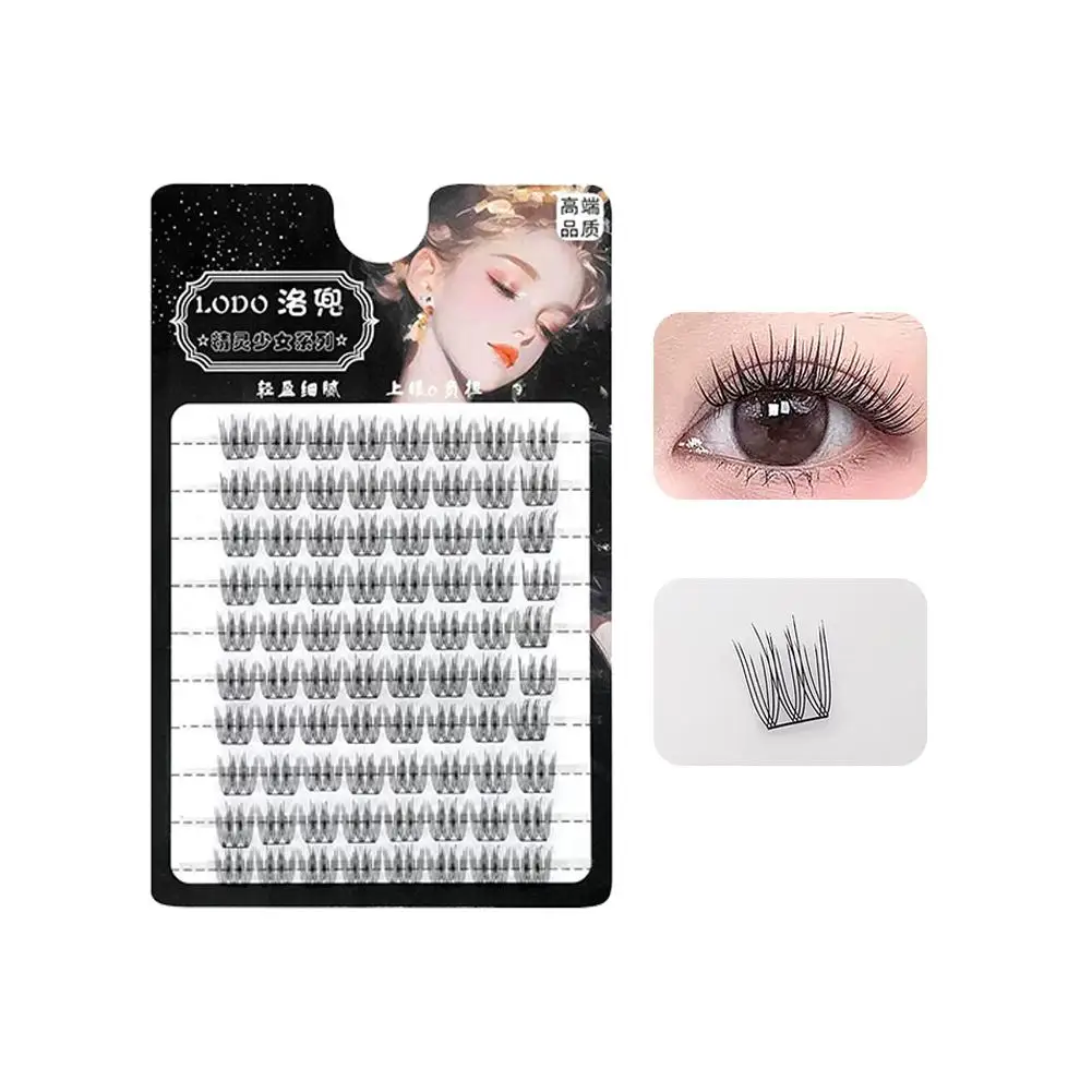 Sztuczne rzęsy pojedyncze typu U, przedłużanie rzęs dla dziewcząt, naturalne, sztuczne, miękkie rzęsy do makijażu w stylu idol.
