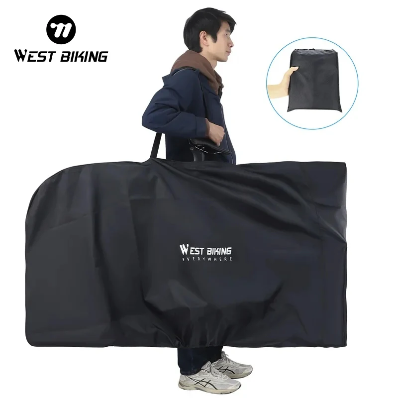 WEST BIKING Bicycle Loading Bag 27.5Inch MTB 700C Road Bike Carrying Bag Portable Bicycle Travel Storage Bag Bicycle Accessories