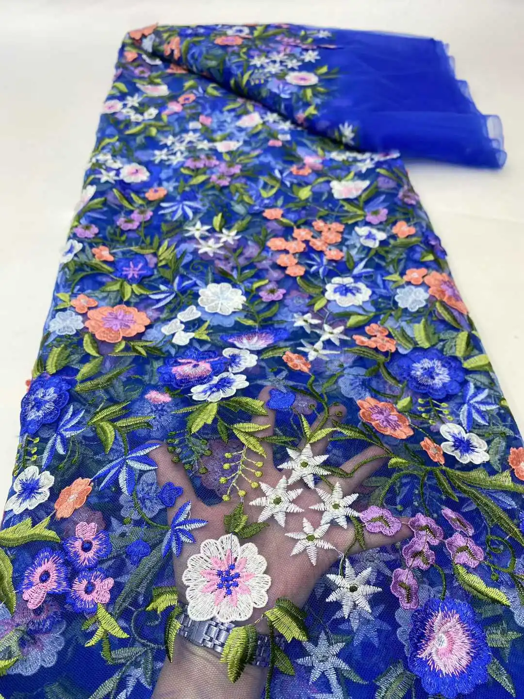 

African Lace Fabric 2026 High Quality Lace Nigerian Lace Fabric French Tulle Lace Fabrics For Sewing Wedding Party Dresses