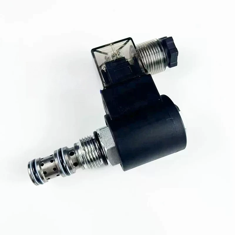 DHF08-232 Hydraulic Thread Insert Valve Two Position Three Way Electromagnetic Directional Valve SV08-30 DHF08-232