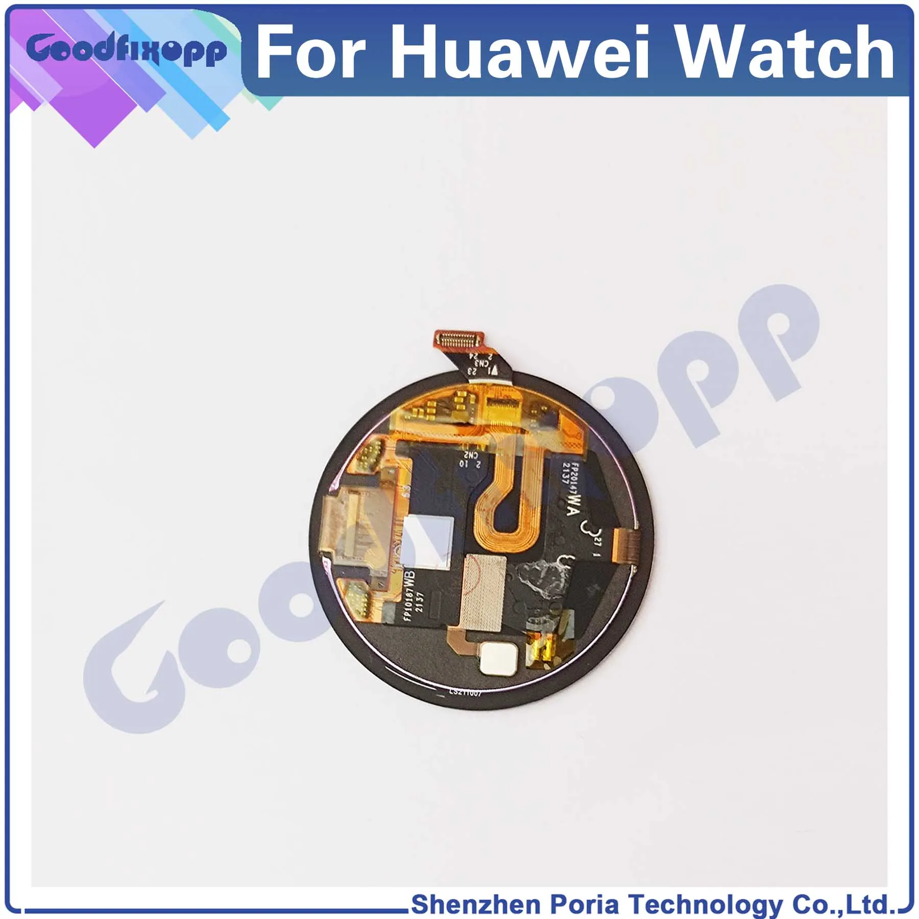 For Huawei Watch GT 3 Pro 46MM ODN-B19 LCD DIsplay Touch Screen Digitizer Assembly For GT3Pro Replacement