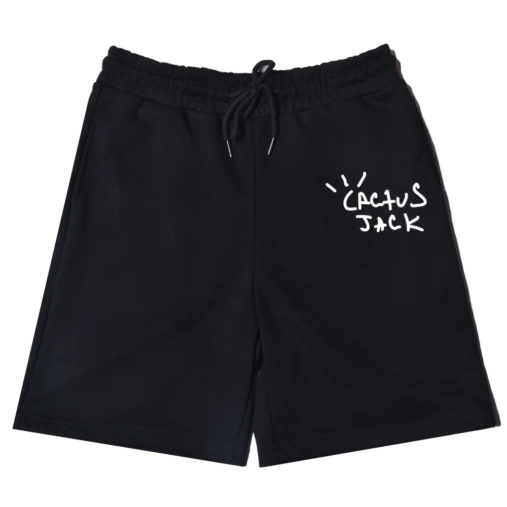 Cactus Jack New Beach Shorts Gym Sports Shorts Comfortable, Pure Cotton Breathable Daily Cool ASTROWORLD Casual Shorts