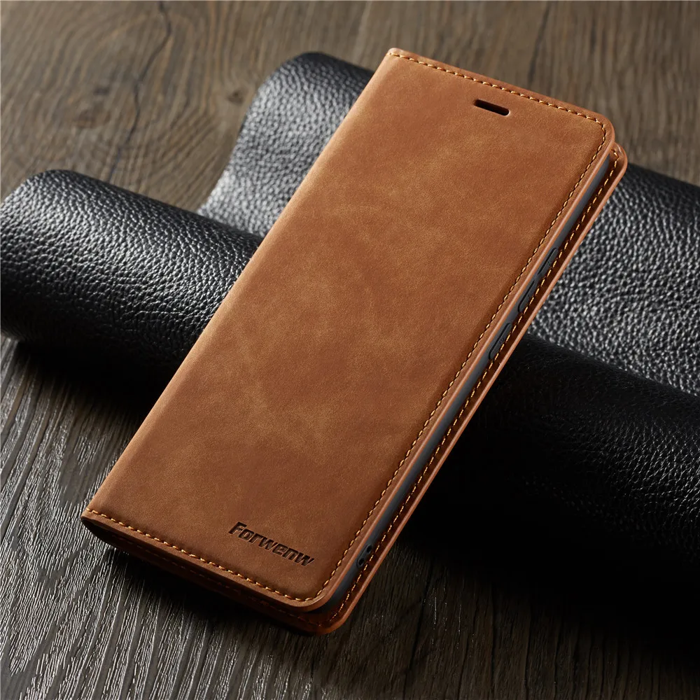 Custodia Porta-carte In Pelle Per Huawei Mate 20 Lite – Flip Cover Con Supporto E Chiusura Magnetica