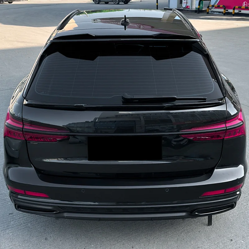 

Suitable for Audi A6 C8 Avant Allroad Travel Version 19-24 Middle Wing Tail Spoiler Modification