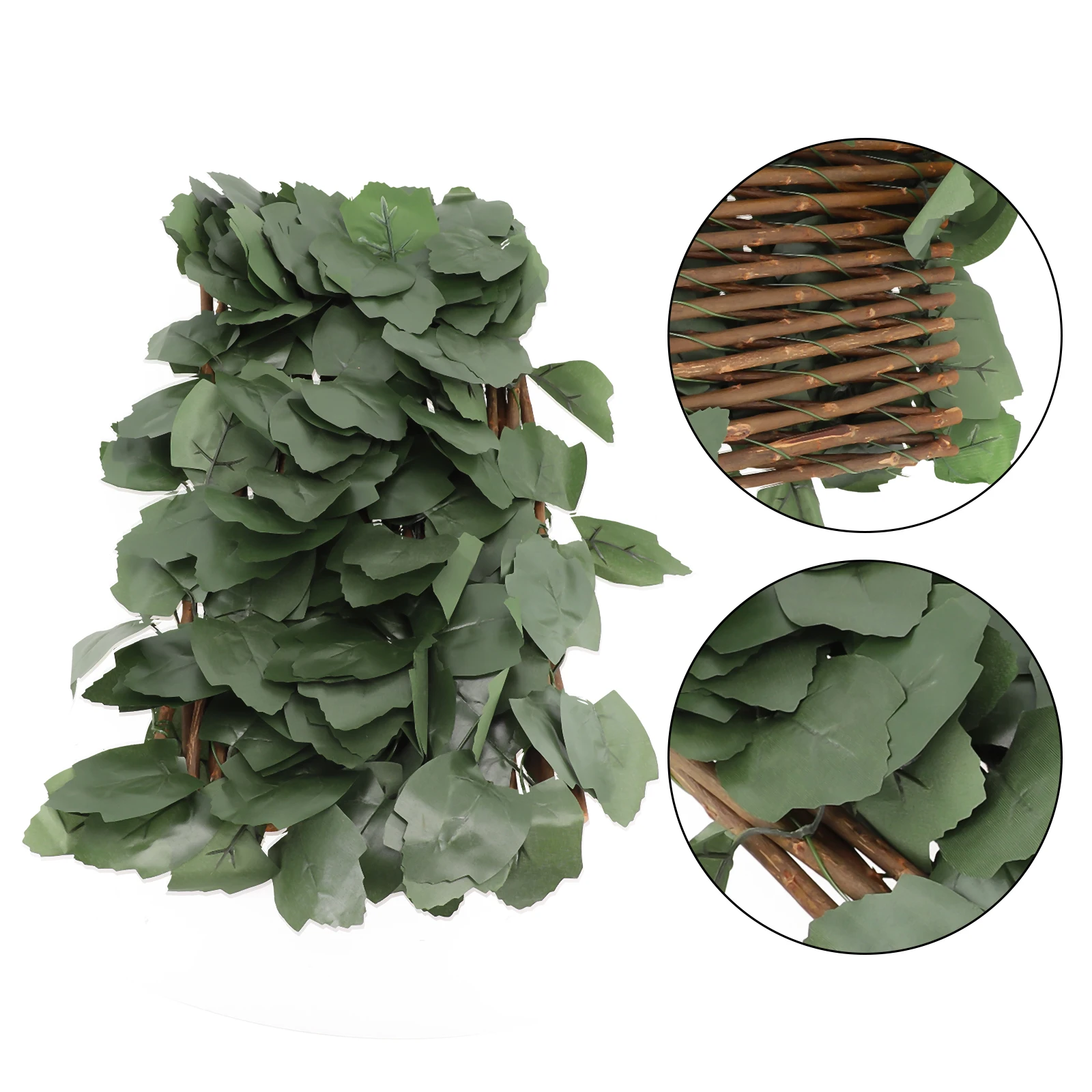 

Artificial Leaf Privacy Fence Simulated Green Leaf Plants Wall Landscaping Outdoor Garden Backyard Balcony Decor Fence Net