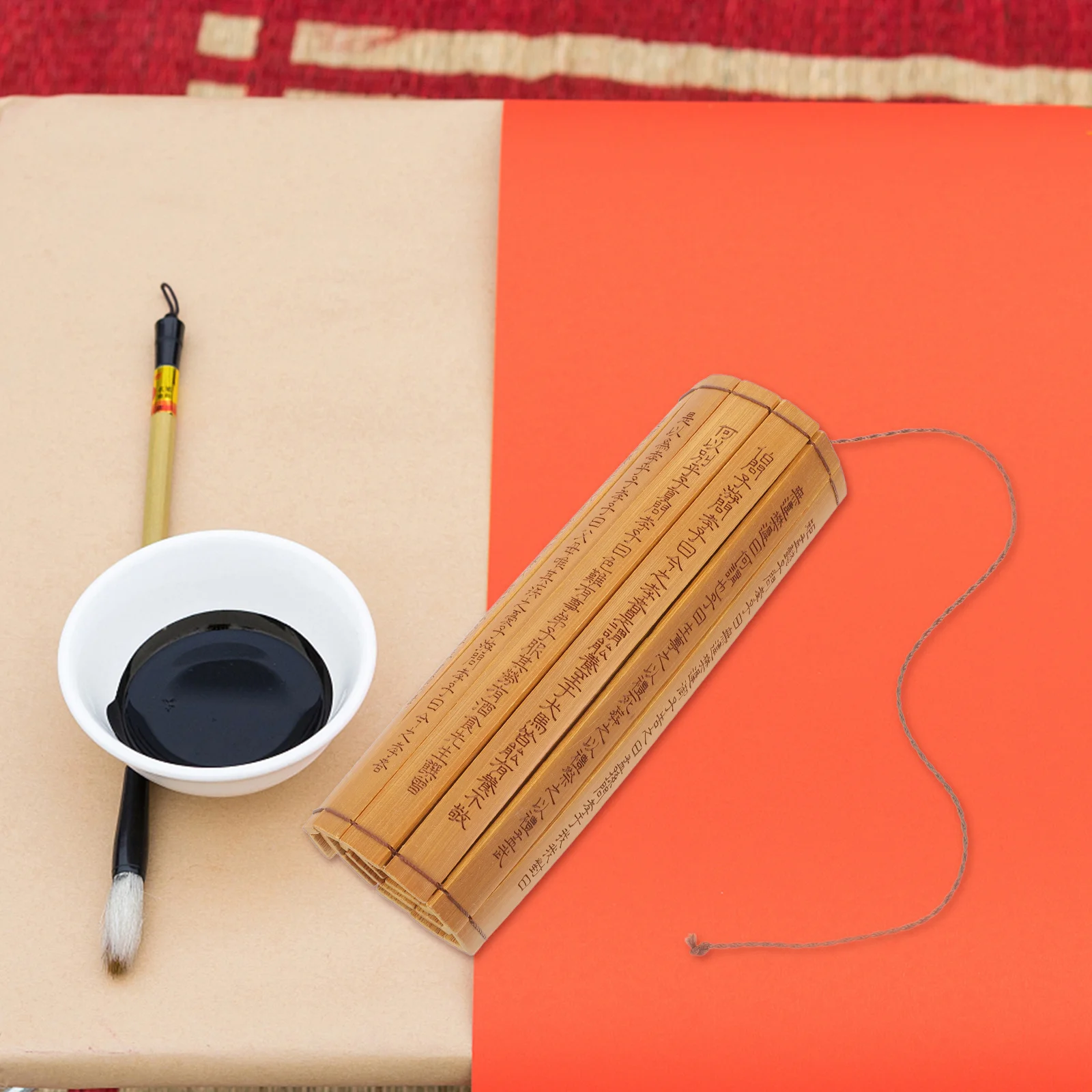 

1pcs Bamboo Slips Wall Decor Chinese Vintage Room Decoration For Home Office Study Tea Room Hanging Art