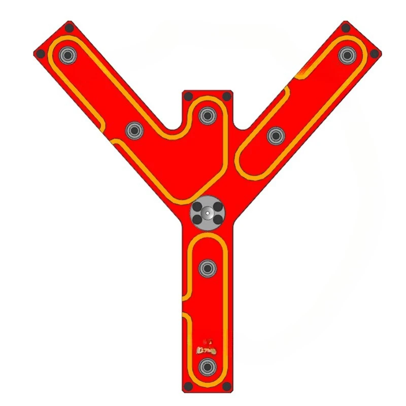 

Hot runner one out six system open plastic mold injection multi-point mold accessories