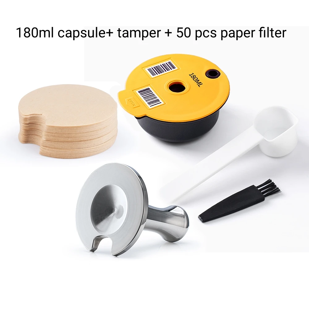 200/220 ml Bosch wiederverwendbare Kaffeekapsel für Tassimo BOSCH Maschine nachfüllbare Filterbecher Pod Espressomaschine 60/180 ml