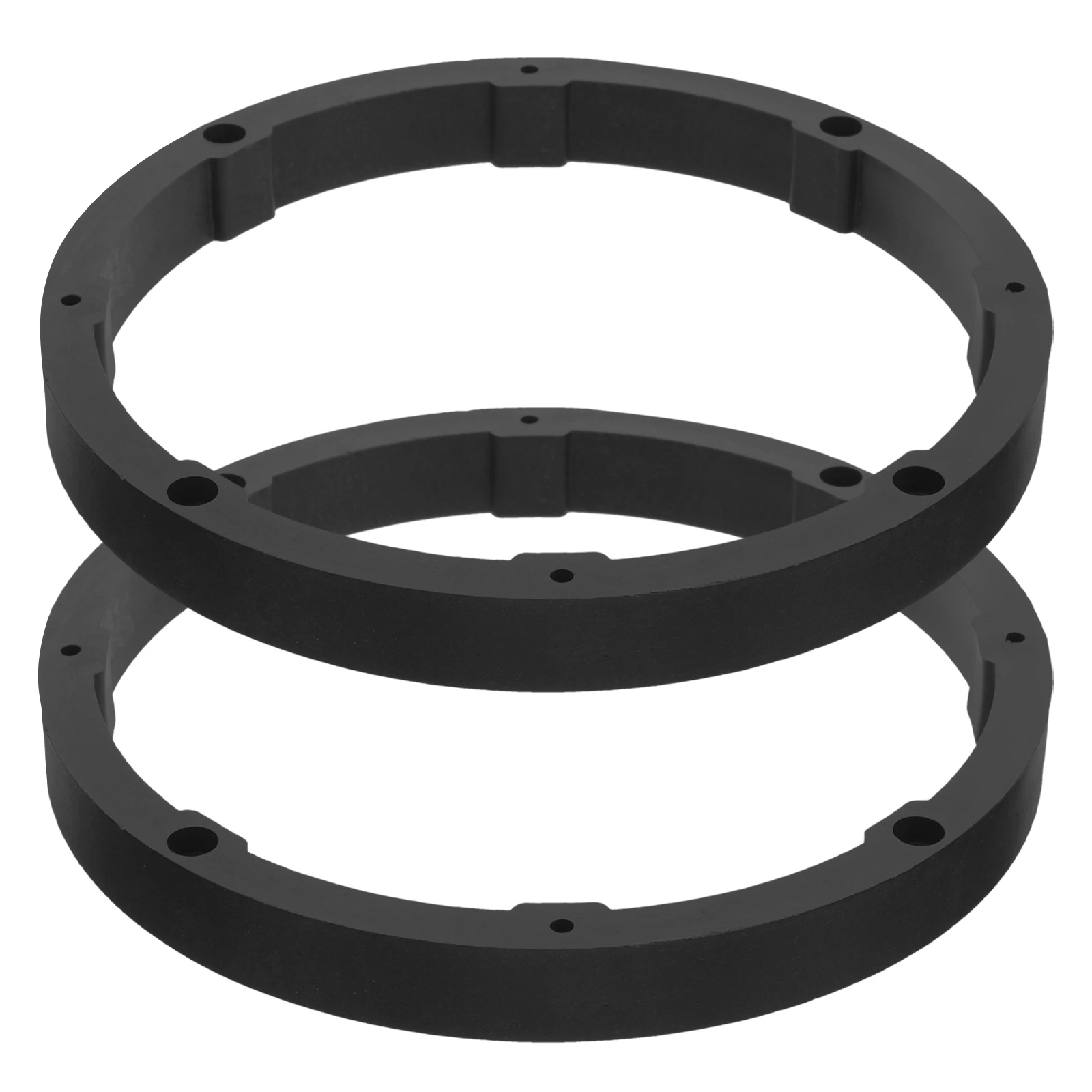 

2pcs Speaker Adapter Rings for 6.5 Inch Car Horn Washers Door Spacer Plastic Sound Upgrade Accessory Speaker Spacers PVC