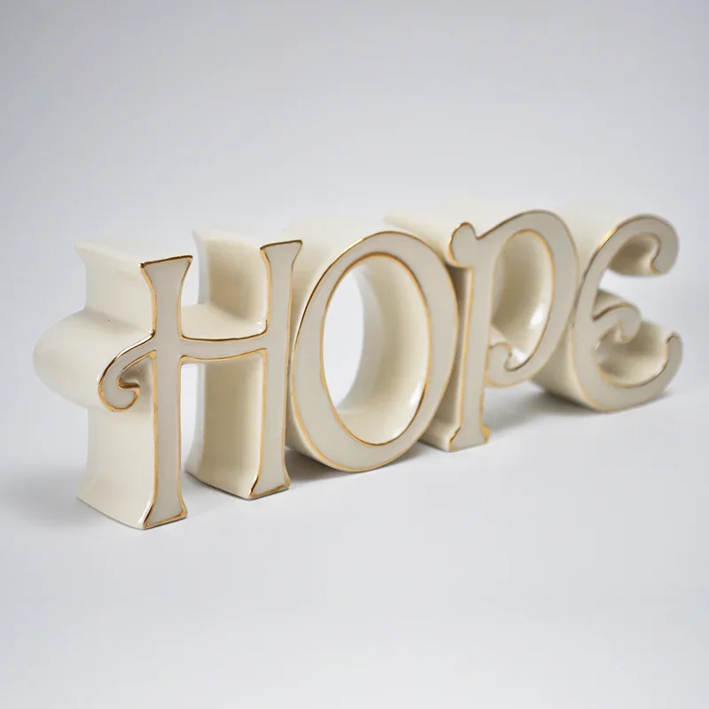 United States LENOX Ceramic Stereo Letters of 
