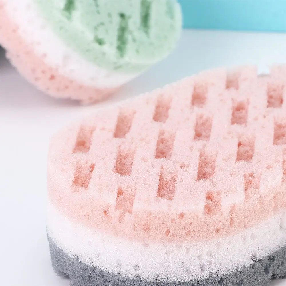 Wash Body Soft Bathing Accessories Massage Brush Quick Foaming Shower Rub Body Brush Sponge Bath Ball Sponge Scrubber