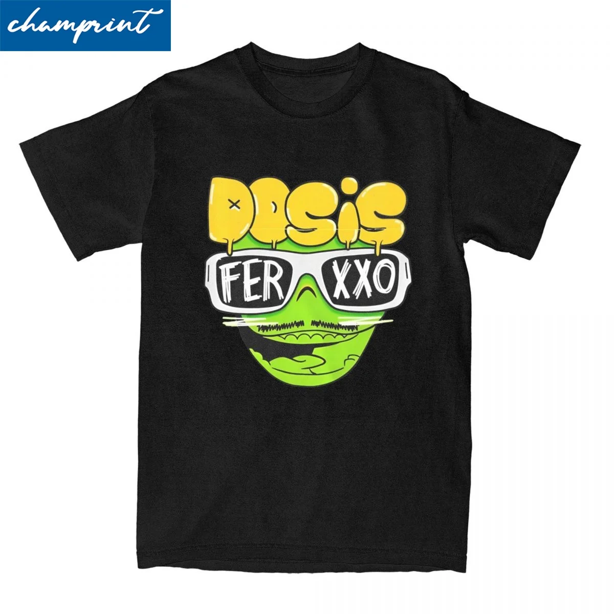 

Streetwear Feid Ferxxo Tshirts For Men Women Round Neck Short Sleeve Tops 100%Cotton Summer TopsTops