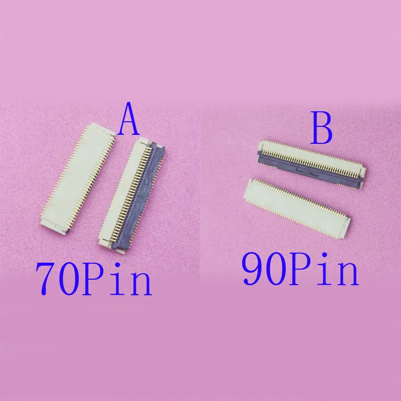 

2-10Pcs TP Touch LCD Screen FPC Connector Plug Usb Charger Dock For Samsung Galaxy P600 P605 P60 T800 T801 T805 T805C 70 90 Pin