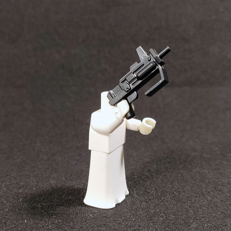 Koruit 5PCS Star Space W Weapons For 4cm Mini Dolls Gun Accessories MOC Building Blocks Brick Toys For Children