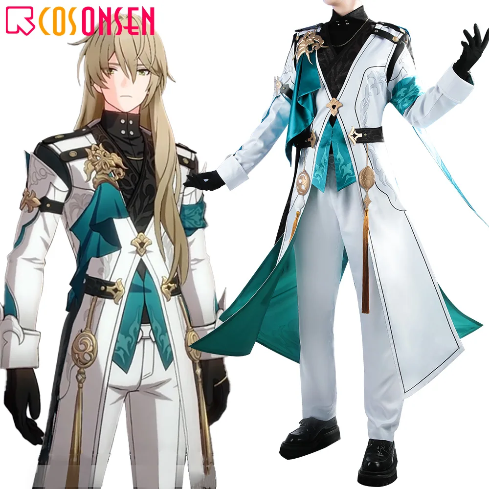 

Game Honkai Star Rail Luocha Cosplay Costume Poltergeist Role Play Men Cosplay Uniform Suit Halloween Carnival Party Suit