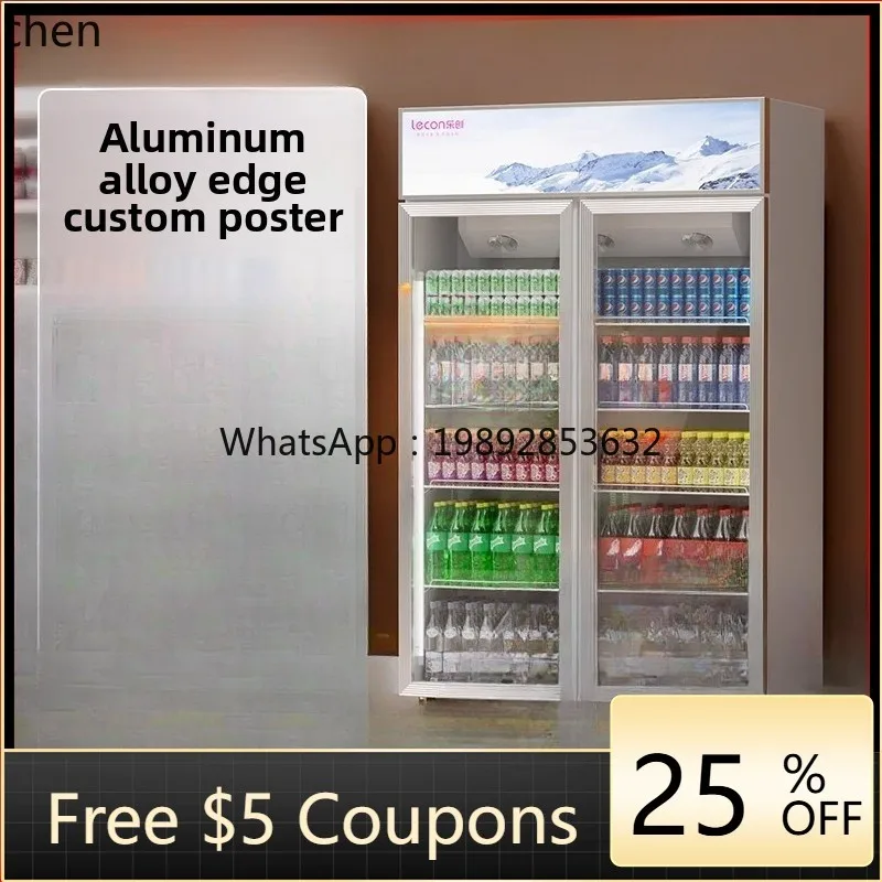 

Вертикальный холодильный шкаф BX с воздушным охлаждением для напитков, пива, вина, для супермаркетов, с функцией сохранения свежести