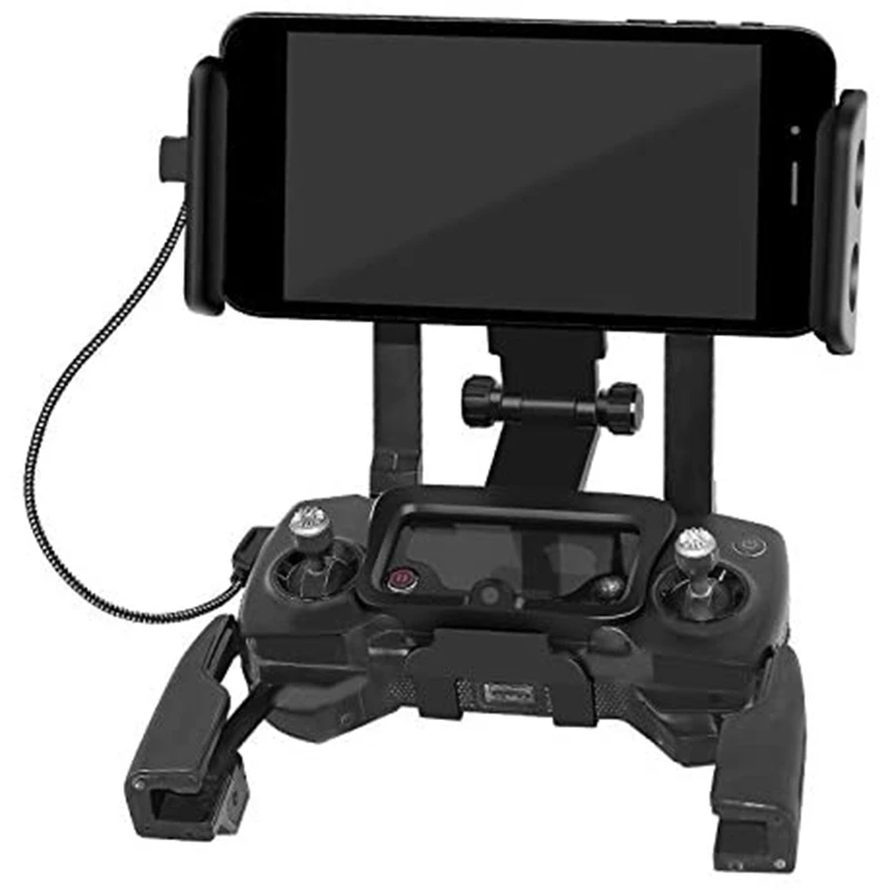 Smart Phone Tablet Mount Holder for DJI MAVIC Mini Remote Control Front View Phone Special Bracket with Lanyard