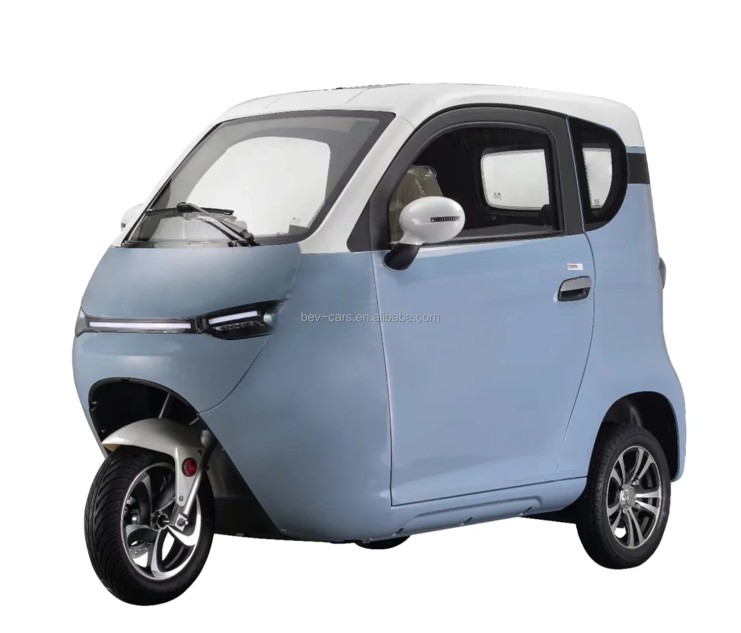 EEC COC L2E Electric Cabin Tricycles Best Price Adult Passenger Use 25km/h Speed without Driving License