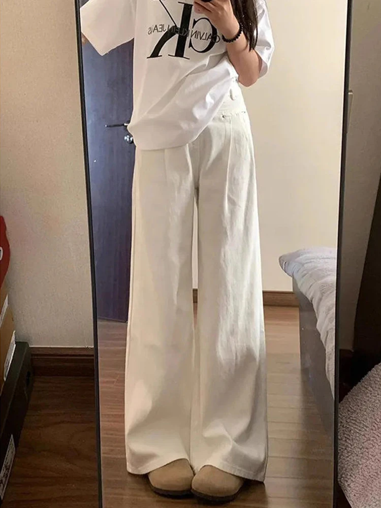 

Torn Jeans Women'S Trousers Western Cowgirl American Style Retro Vintage Female Clothing Denim Fashion Comfortable Tassels