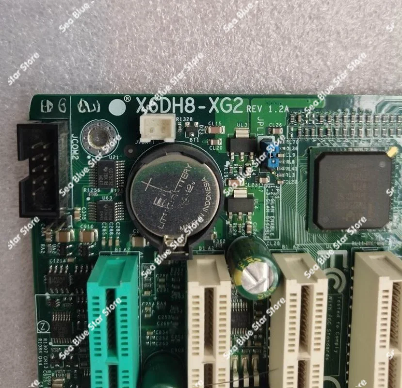 Industrial   Board X6DH8-XG2 800 Foreign Frequency, Server Industrial  Board E7520 Chip DDR2 Second-hand Disassembly Main Board