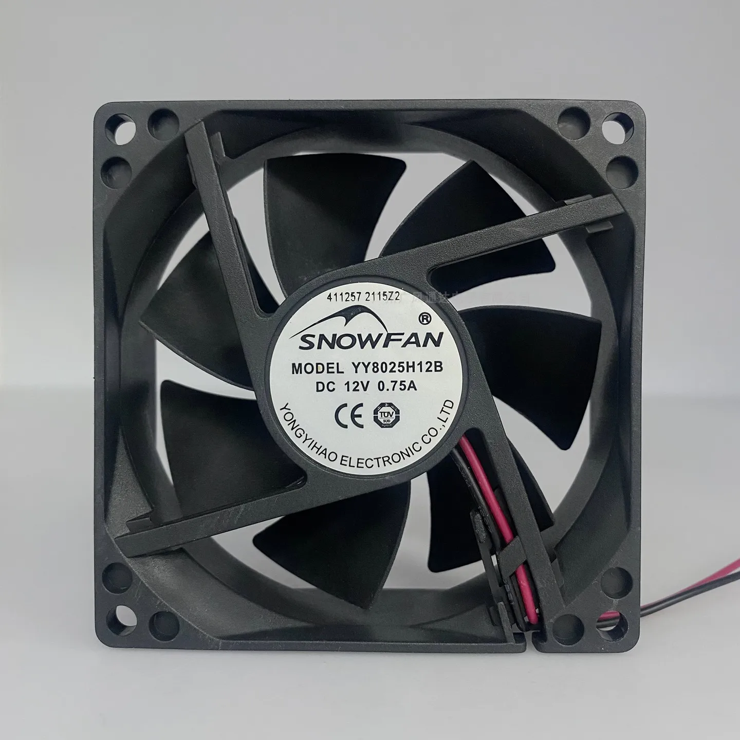 

SNOWFAN YY8025H12B 12 В 0,75 А 8025 DC Шасси Сварочный аппарат Мощность Инвертор Охлаждающий вентилятор