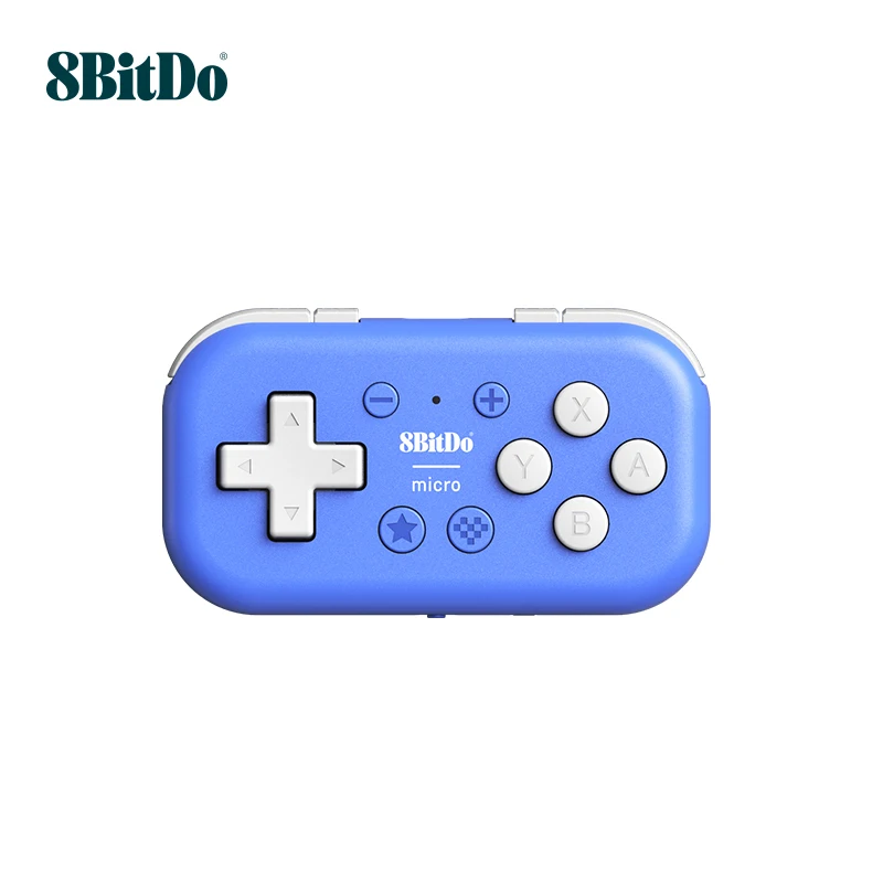 8Bitdo Micro Bluetooth Gamepad Mini-gamecontroller in zakformaat voor schakelaar, Android en Raspberry Pi, ondersteunt toetsenbordmodus